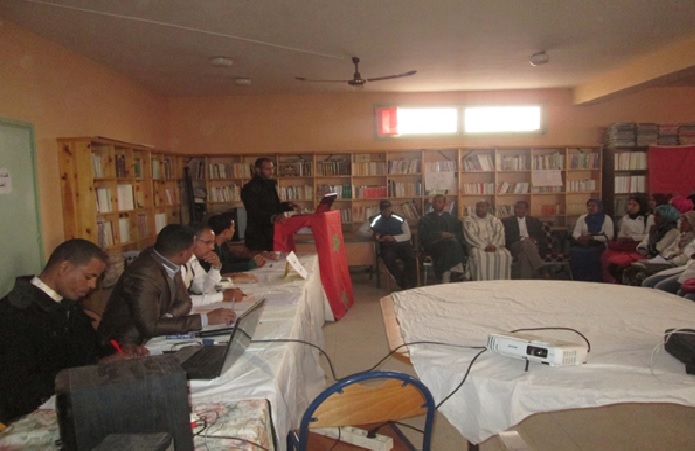 احتفاء ثانوية سيدي صالح التأهيلية بتاكونيت باليوم العالمي للشعر