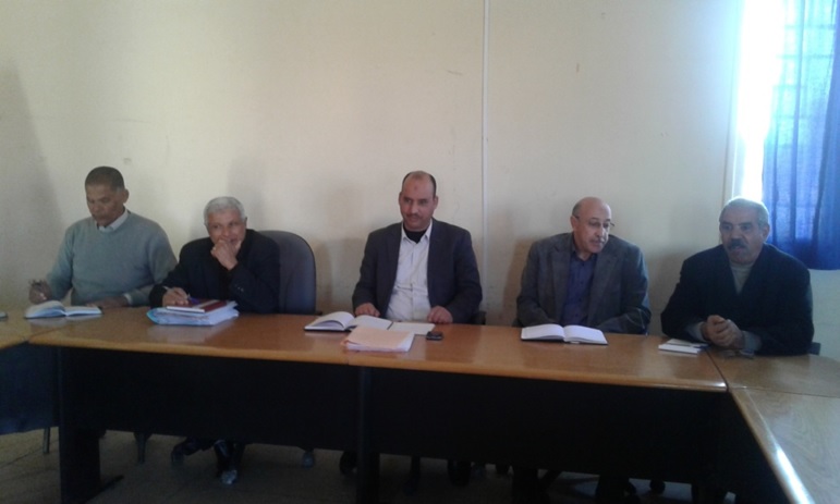 السيد المدير الإقليمي لوزارة التربية الوطنية بزاكورة في أولى لقاءاته