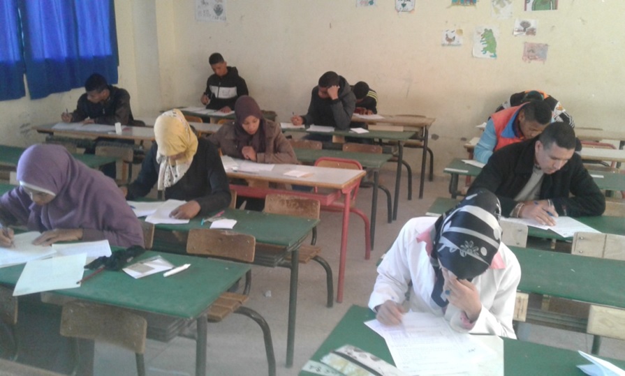 انطلاق الدور الأول من الامتحانات الإشهاديةالإعدادية بنيابة زاكورة