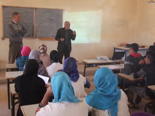 حملة لإنجاز بطاقة التعريف الوطنية بثانوية المحاميد الجديدة التأهيلية لفائدة تلميذات و تلاميذ المؤسسة--2