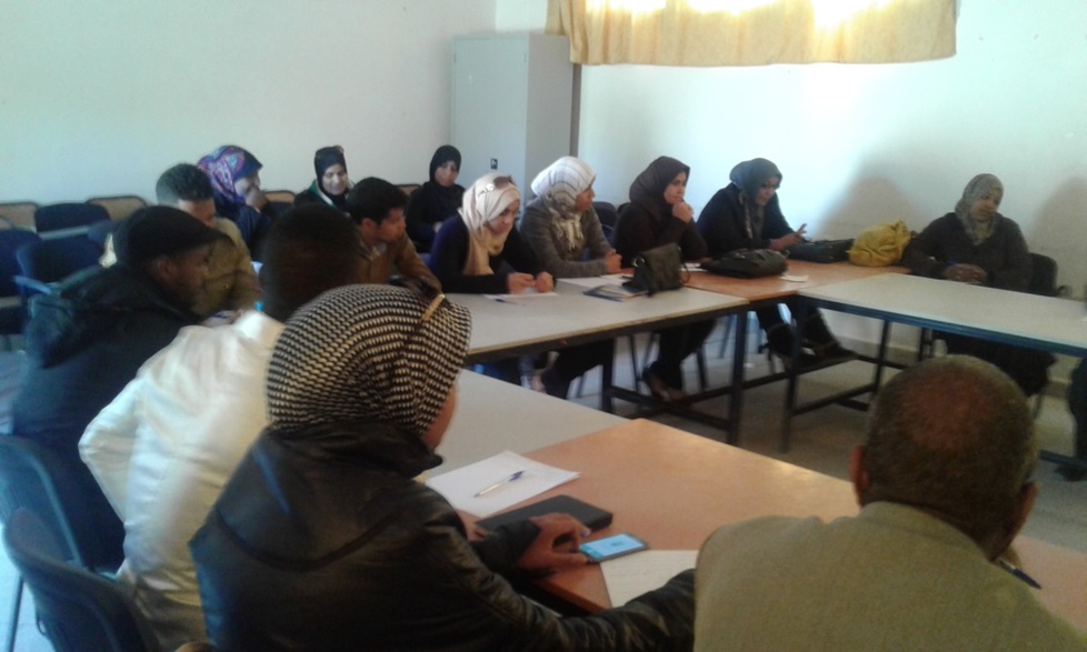 ورة تكوينية من أجل أجرأة الإطار المرجعي للجودة بمراكز التربية غير النظامية بزاكورة-1