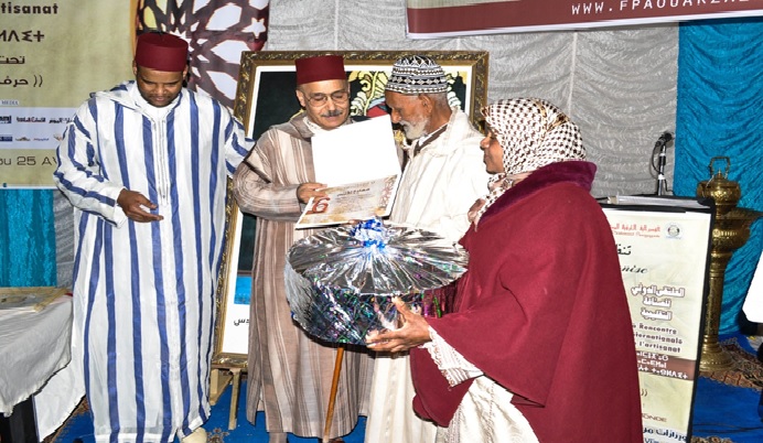 نطلاق فعاليات الدورة السادسة للملتقى الدولي للصناعة التقليدي بورزازات -2