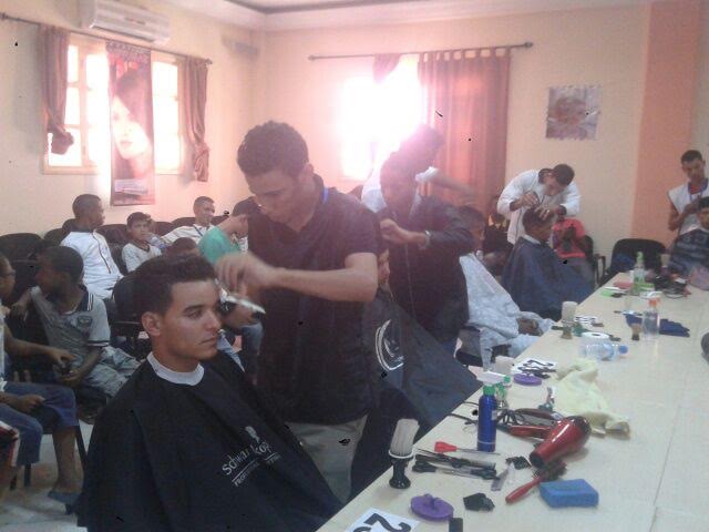 دورة تكوينية في الحلاقة - زاكورة -1