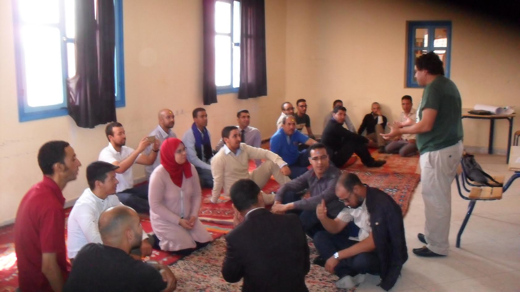 جمعية بسمة للغة الإنجليزية بزاكورة تنظم يوما تكوينيا-1