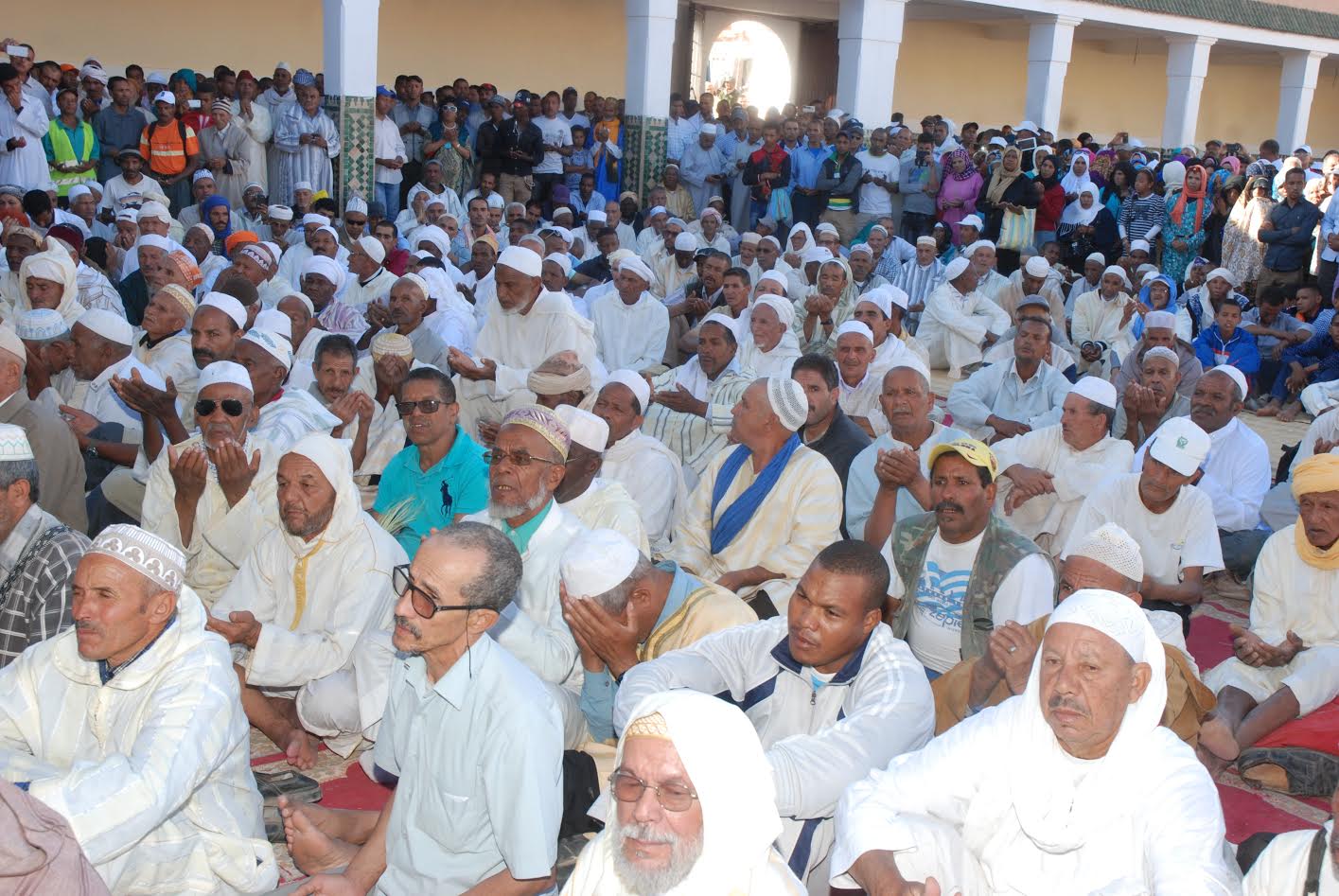ختم صحيح البخاري في يوم عاشوراء بالزاوية الناصرية بتمكروت-2