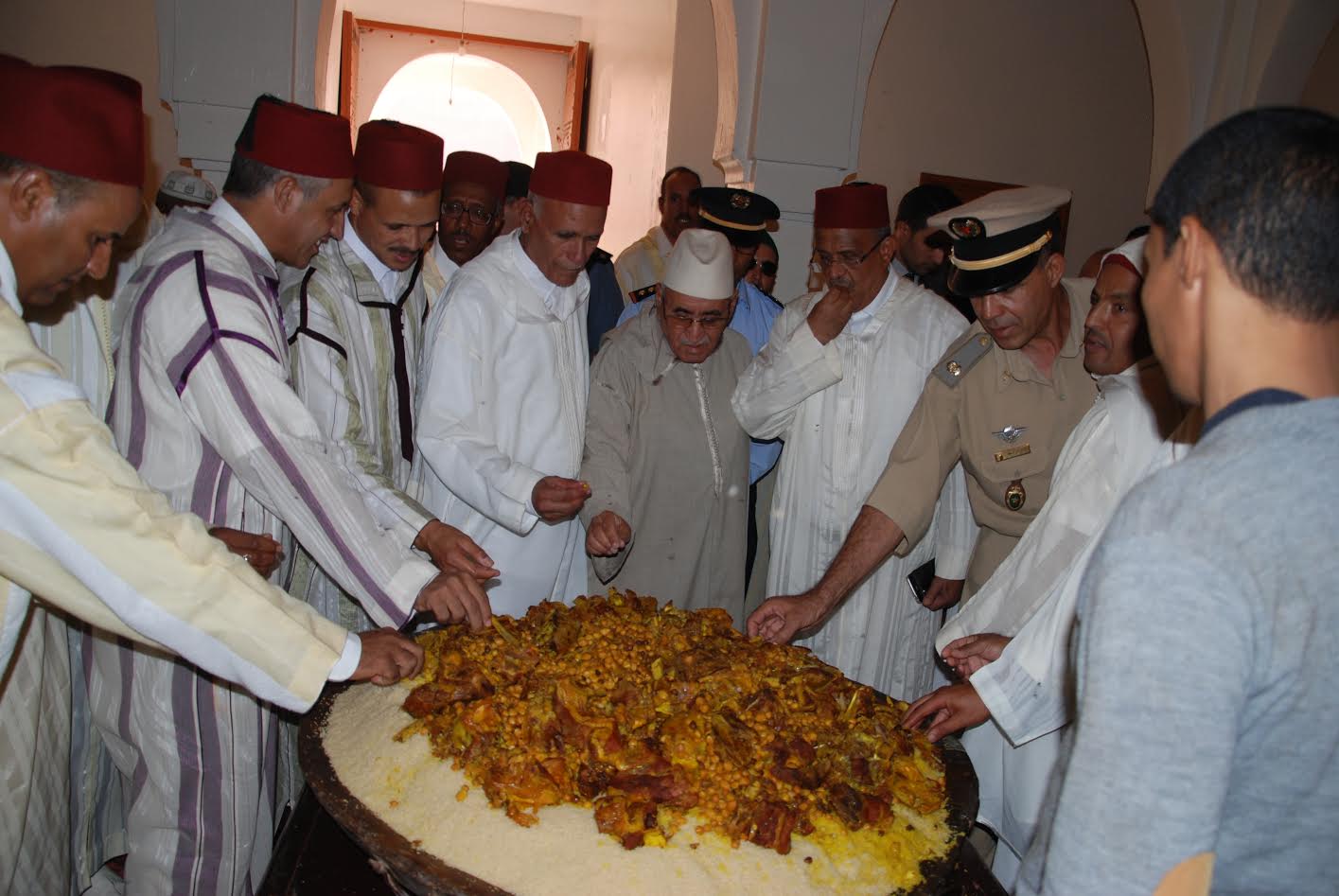 ختم صحيح البخاري في يوم عاشوراء بالزاوية الناصرية بتمكروت-3