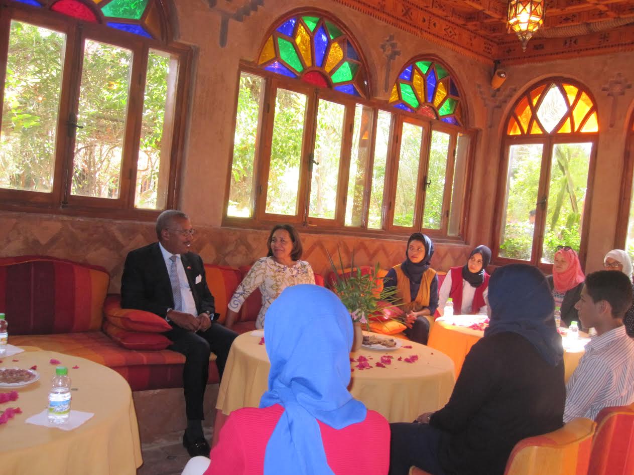 سفير الولايات المتحدة الأمريكية في لقاء تواصلي-1