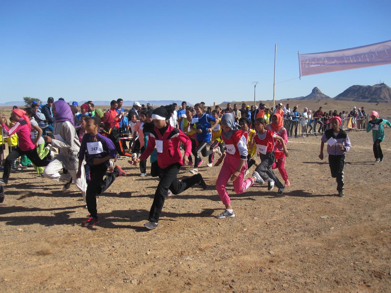 البطولة الإقليمية للعدو الريفي بالمديرية الإقليمية لوزارة التربية الوطنية بزاكورة‎