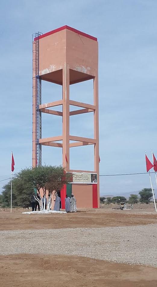 تزويد ساكنة دوارين بجماعة ايت بوداود بالماء الصالح للشرب بتمويل من andzoa