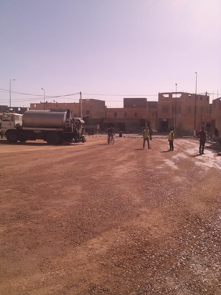 زاكورة ... اصلاح ازقة وشوارع مركز تزارين تخلف ردود فعل ايجابية-5