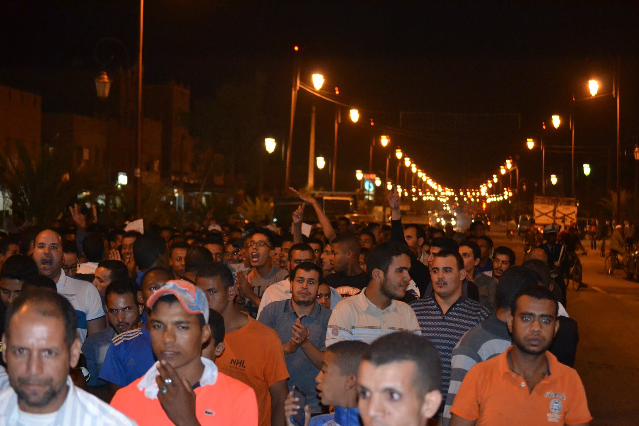 زاكورة .تنظيم مسيرة تنديدا بجريمة قتل الشهيد محسن فكري النكراء بالحسيمة-2