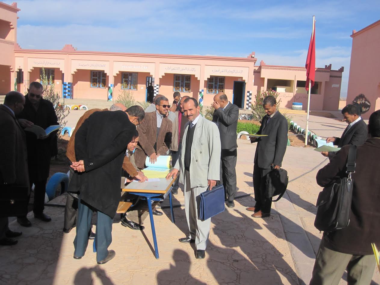 الاختبارات العملية والشفوية الخاصة بمباراة توظيف الاساتذة بالمديرية الإقليمية لوزارة التربية الوطنية بزاكورة-2