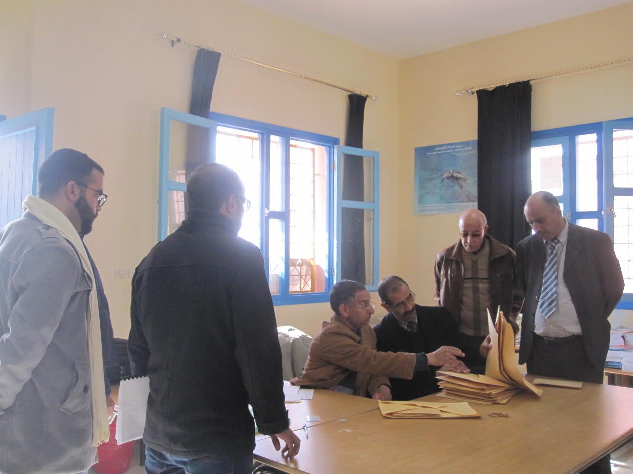 الاختبارات العملية والشفوية الخاصة بمباراة توظيف الاساتذة بالمديرية الإقليمية لوزارة التربية الوطنية بزاكورة