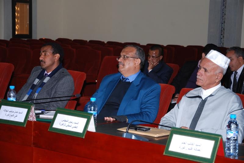 يوم دراسي حول دور التخطيط في انجاز برنامج تنمية الاقليم جمع العامل برؤساء الجماعات وبرلمانيي زاكورة