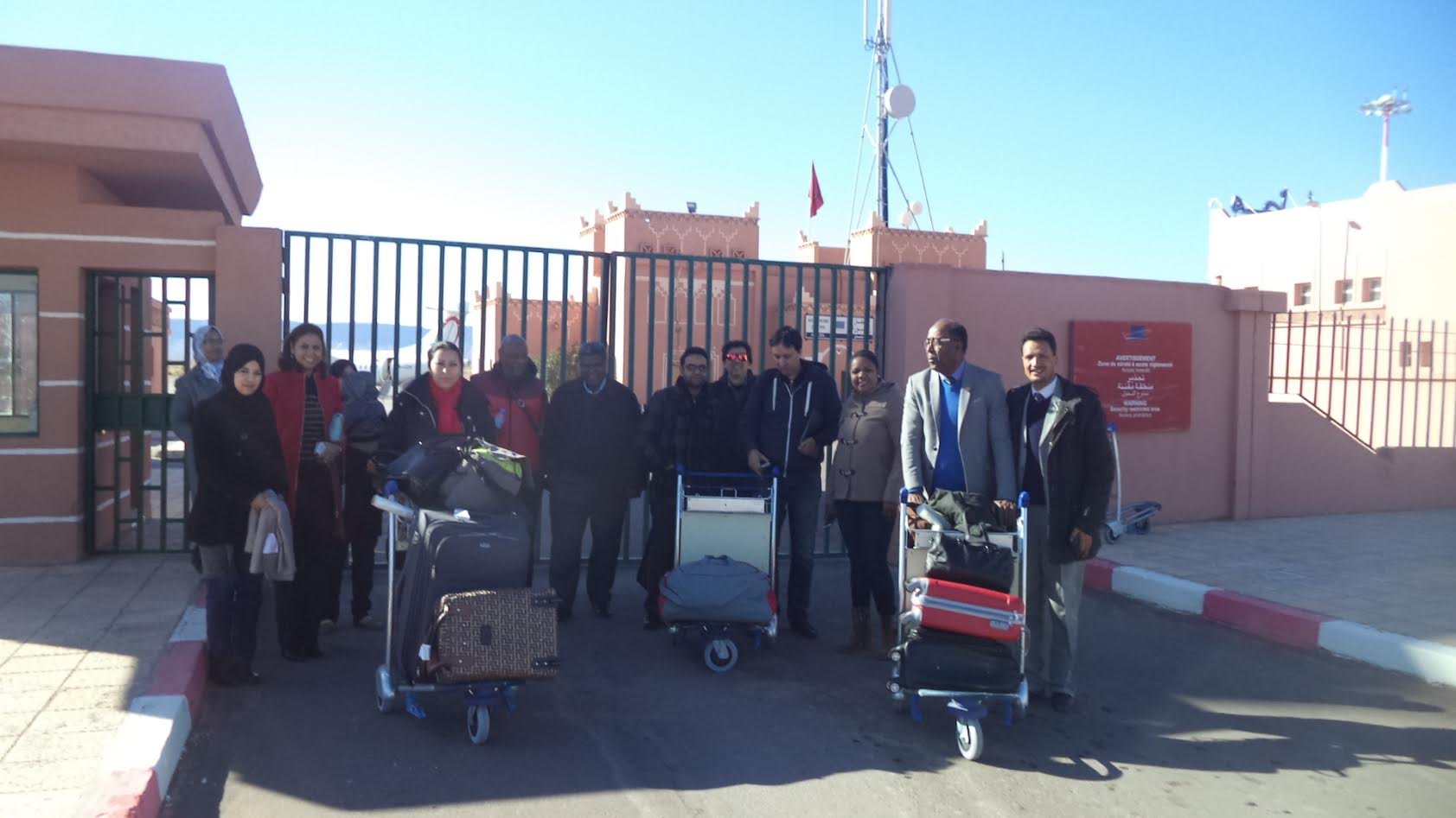 حصيلة وصور القالة الطبية لفحصص العيون وجراحة الجلالة المنظمة باقليم زاكورة-5