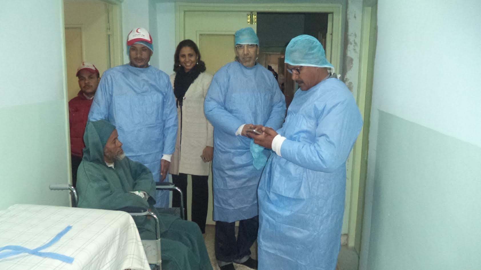 حصيلة وصور القالة الطبية لفحصص العيون وجراحة الجلالة المنظمة باقليم زاكورة