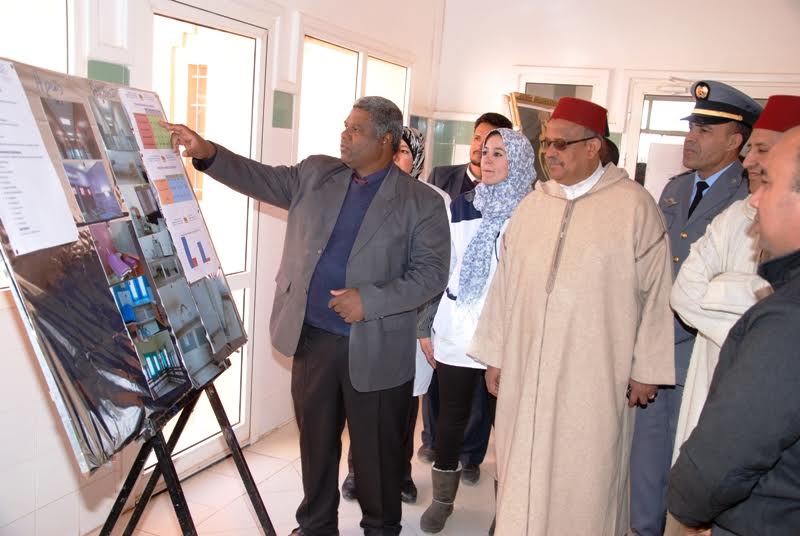 زيارة عامل إقليم لزاكورة للمستشفى الإقليمي-3