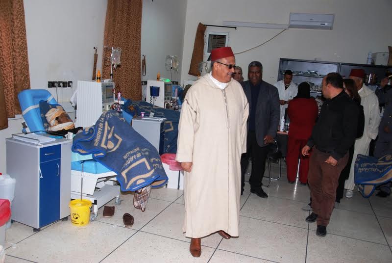 زيارة عامل إقليم لزاكورة للمستشفى الإقليمي