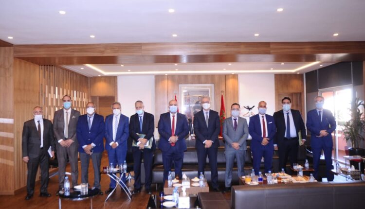 بالصور .. والي جهة مراكش آسفي كريم قاسي لحلو يستقبل أعضاء غرفة التجارة والصناعة والخدمات المنتخبين